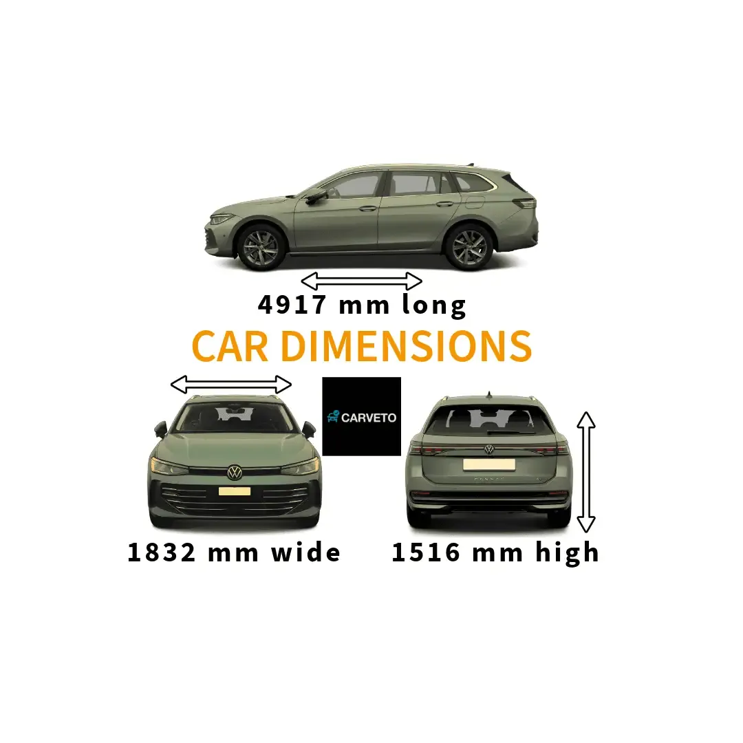 Check car size and dimensions by registration number